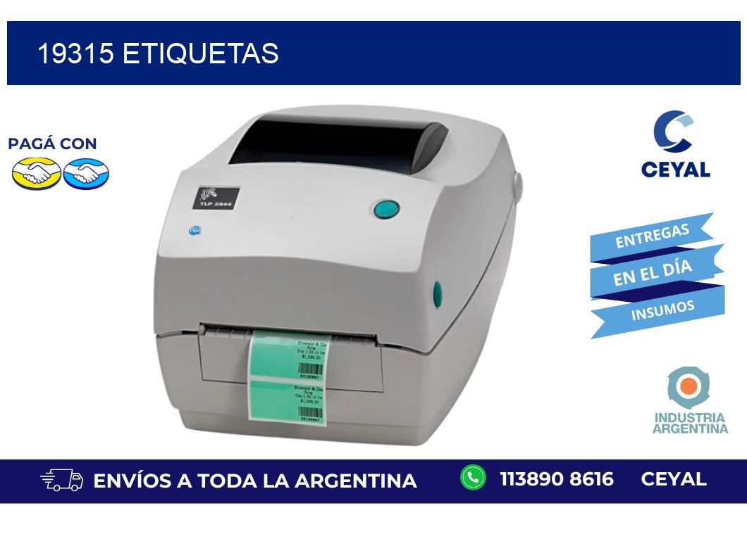 19315 ETIQUETAS