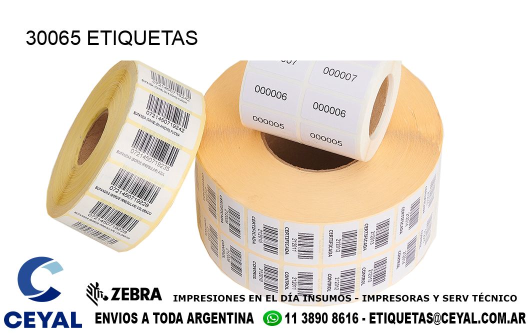 30065 ETIQUETAS