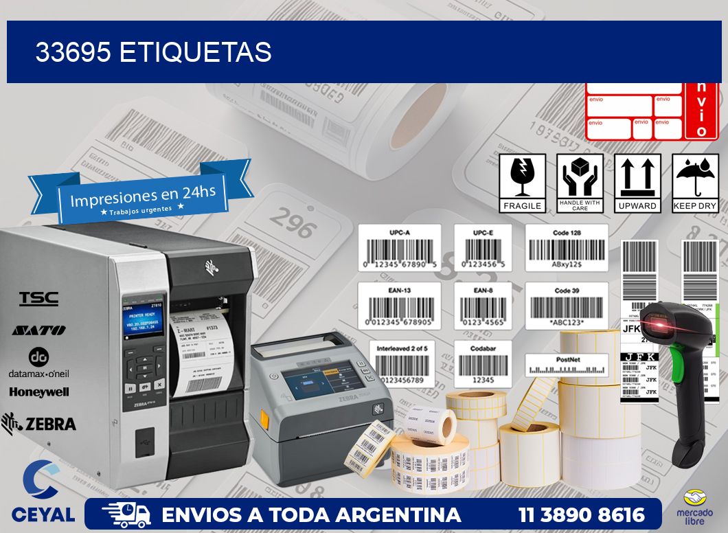 33695 ETIQUETAS
