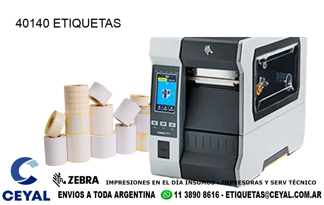 40140 ETIQUETAS