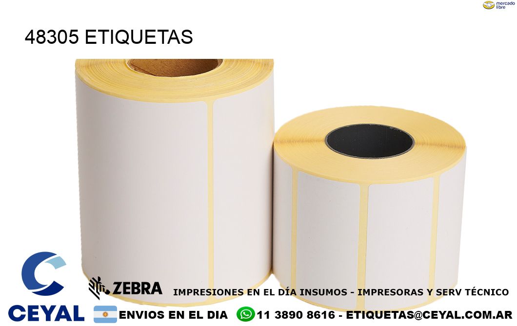 48305 ETIQUETAS