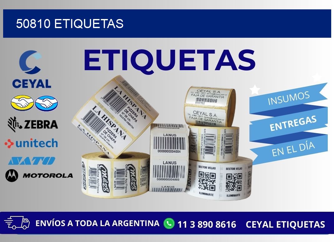 50810 ETIQUETAS