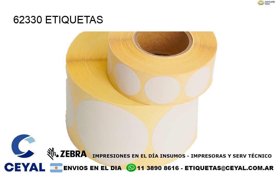 62330 ETIQUETAS