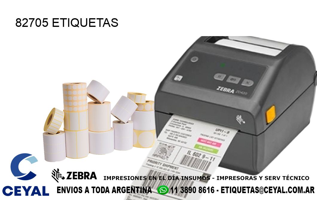 82705 ETIQUETAS