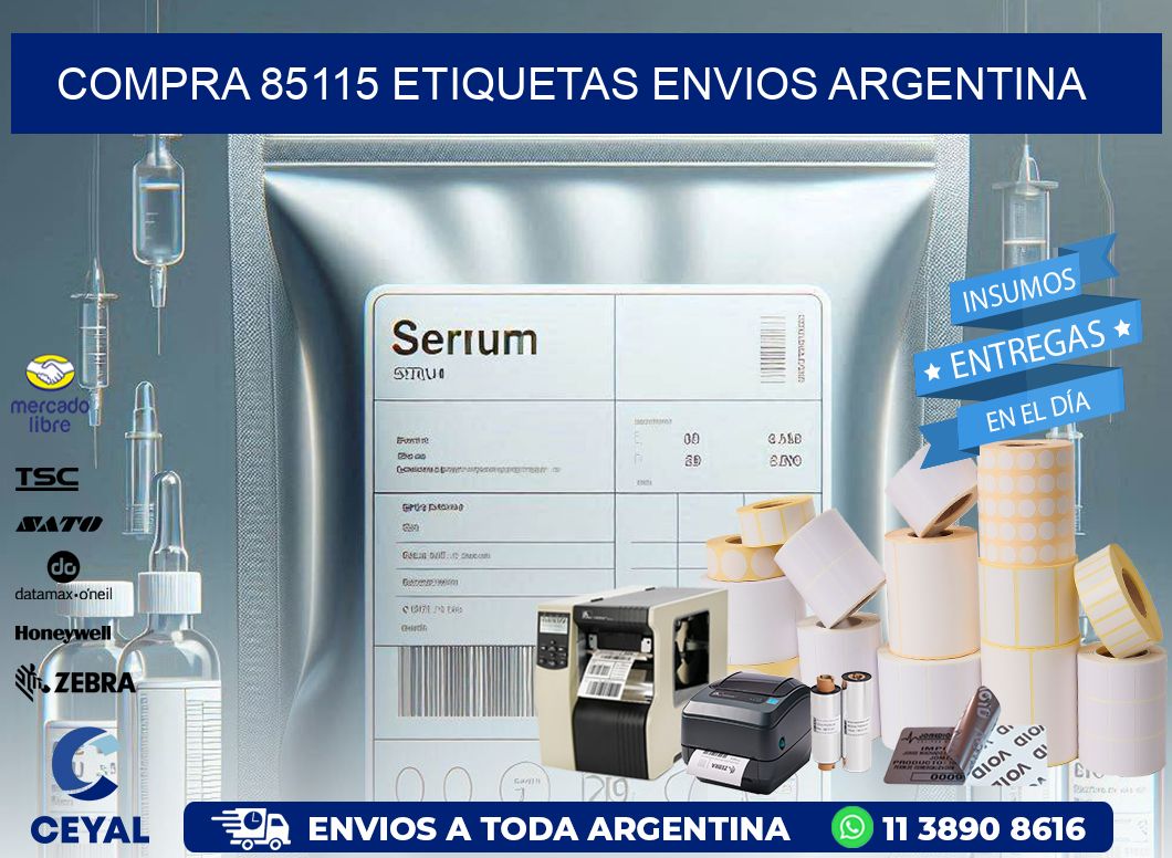 COMPRA 85115 ETIQUETAS ENVIOS ARGENTINA