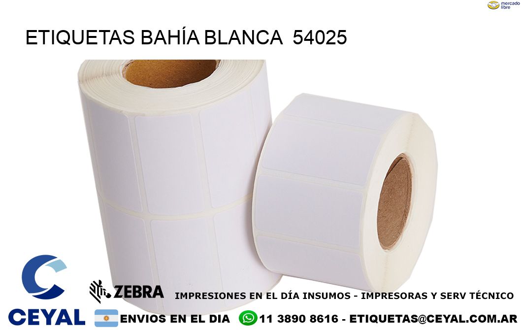 ETIQUETAS BAHÍA BLANCA  54025