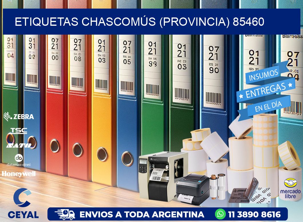 ETIQUETAS CHASCOMÚS (PROVINCIA) 85460