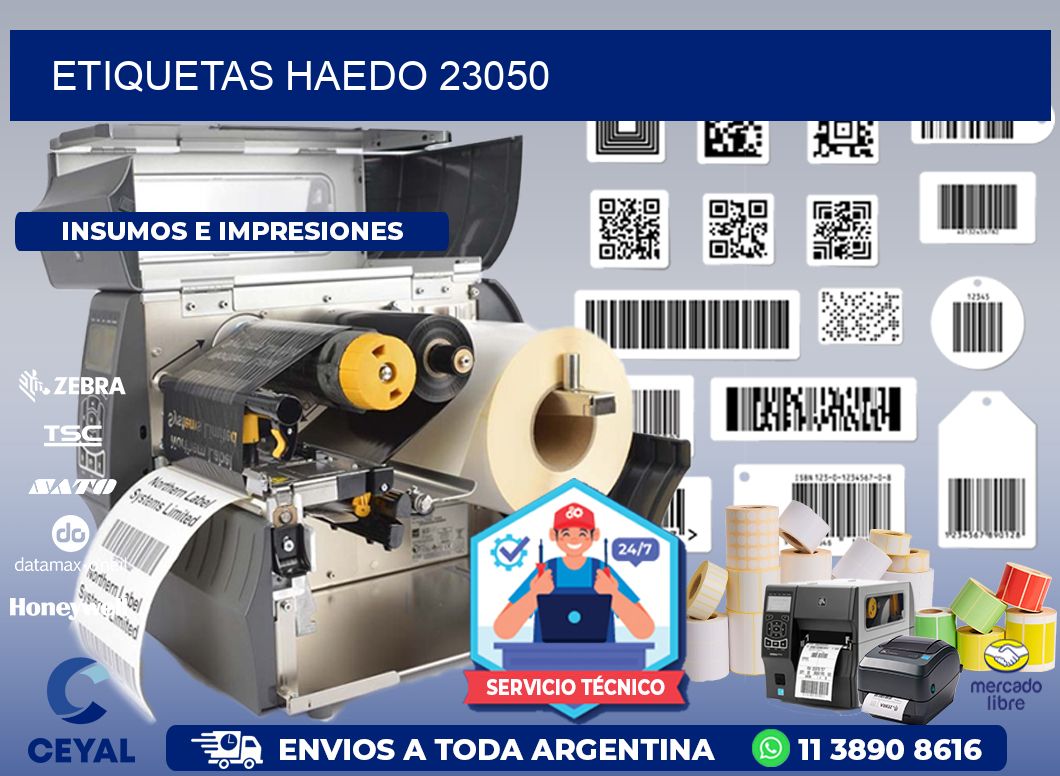 ETIQUETAS HAEDO 23050