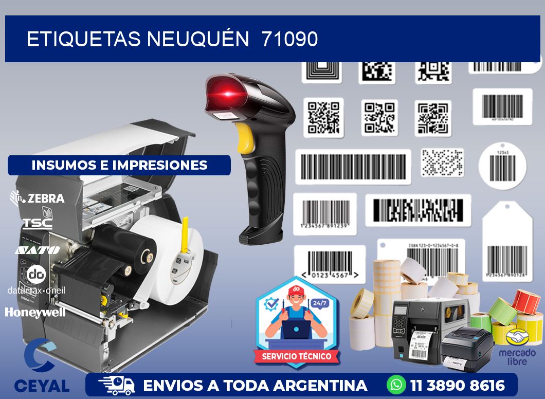 ETIQUETAS NEUQUÉN  71090