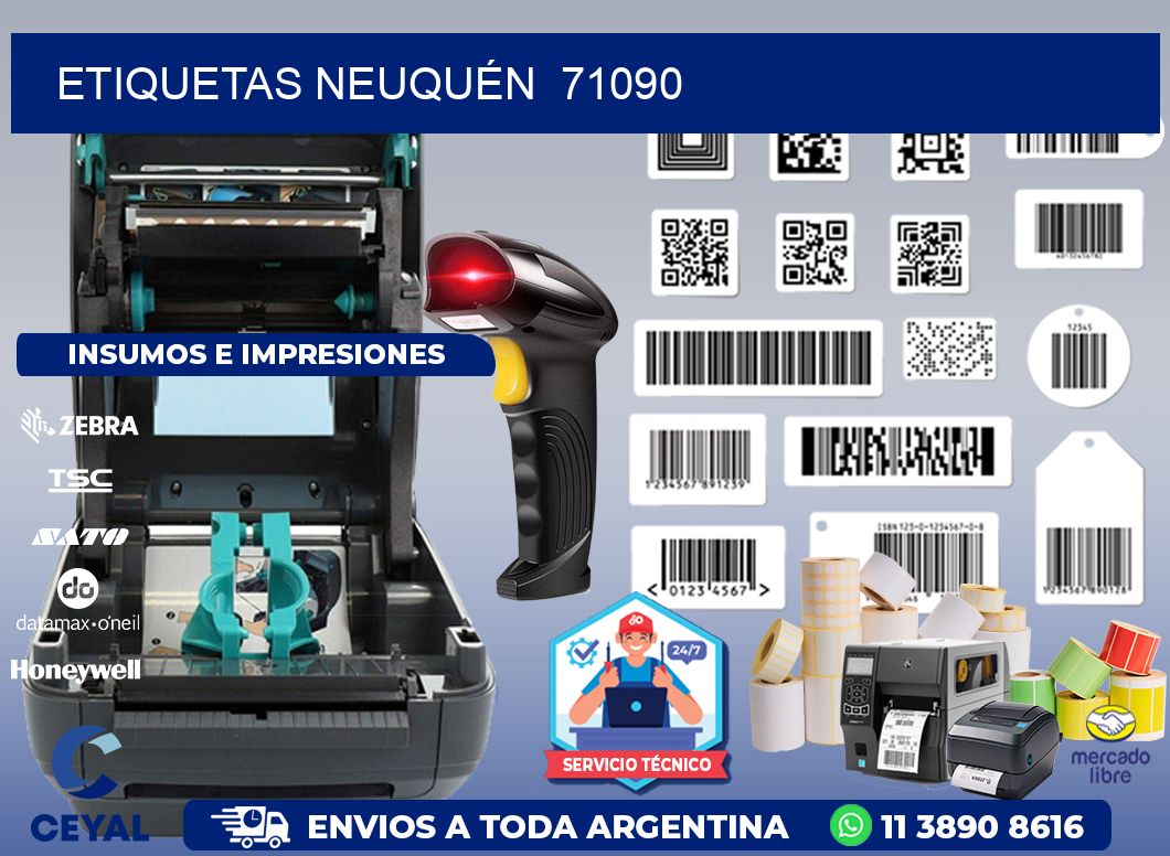 ETIQUETAS NEUQUÉN  71090