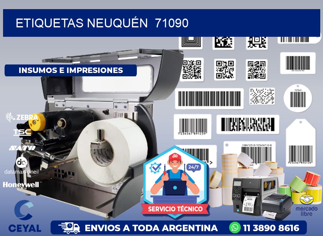 ETIQUETAS NEUQUÉN  71090