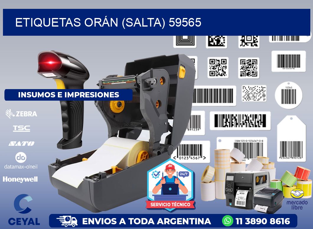 ETIQUETAS ORÁN (SALTA) 59565