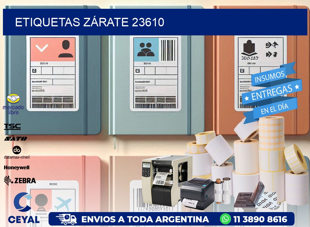 ETIQUETAS ZÁRATE 23610