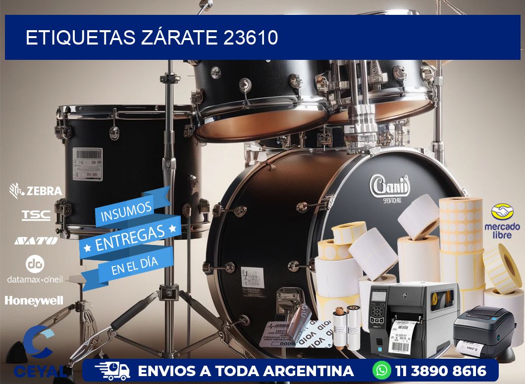 ETIQUETAS ZÁRATE 23610