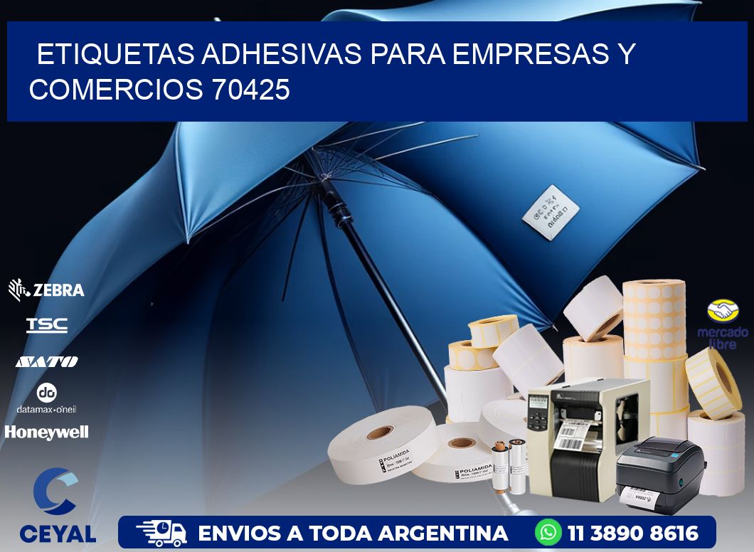 Etiquetas Adhesivas para Empresas y Comercios 70425