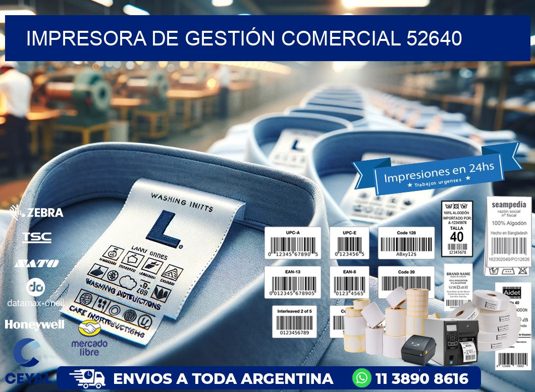 IMPRESORA DE GESTIÓN COMERCIAL 52640